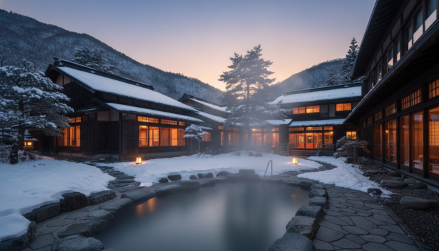 【2026年最新】東北のサステナブル温泉宿5選！環境に優しく贅沢な旅を実現