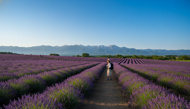 【2026年6月】北海道ラベンダーはここ！AIが教える混雑回避ルート＆40代夫婦に優しい穴場ホテル