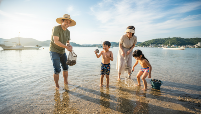 【2026年GW】浜名湖潮干狩り穴場近く！家族4人で2万円台の宿5選