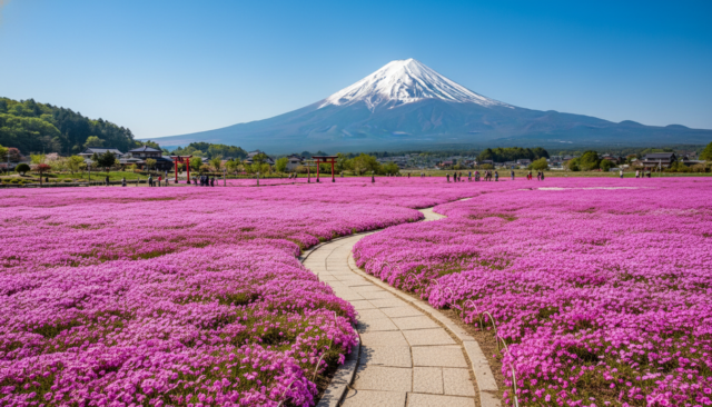 【2026年GW明け】富士芝桜まつり周辺で家族1人7000円台！穴場宿3選
